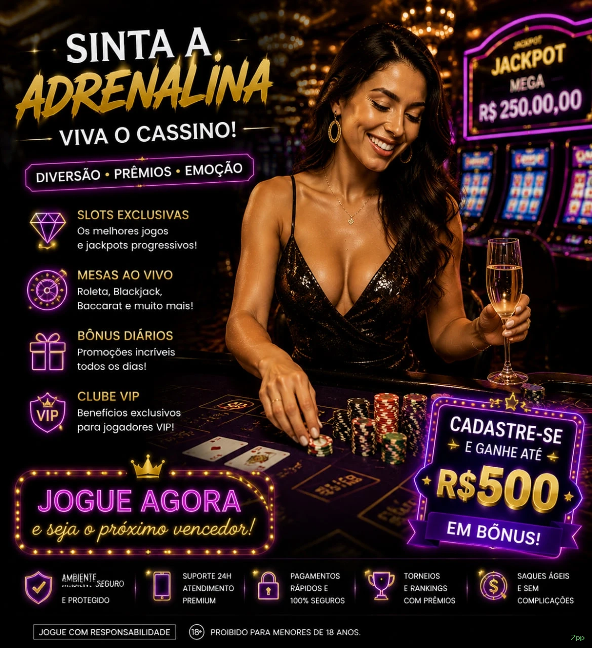 A Magia dos Caça-Níqueis no 7pp